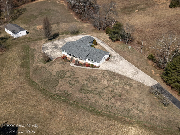 Aerial of white house